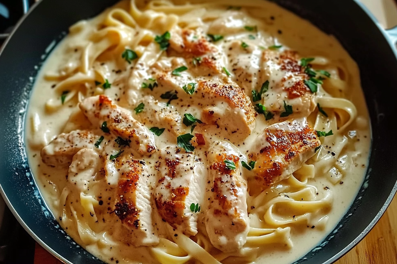 Savory Chicken Alfredo