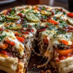 Pizza Burger Pie