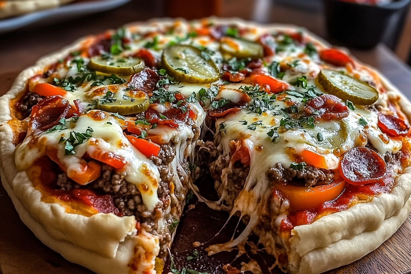 Pizza Burger Pie