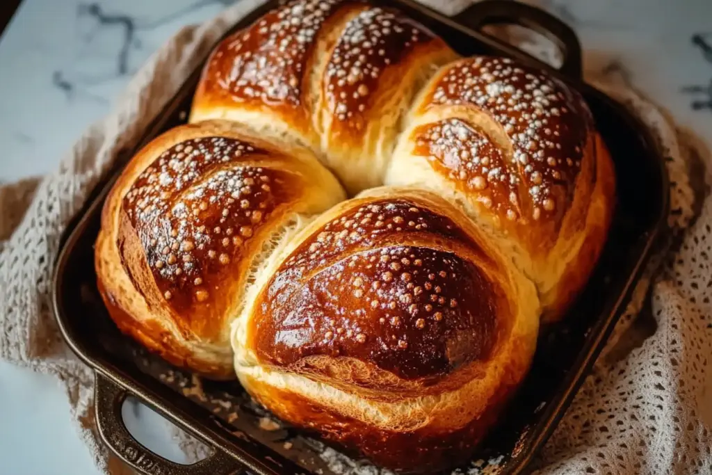 Fluffy Buttery Brioche